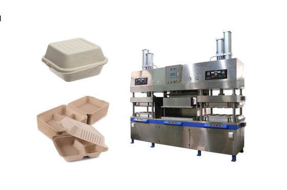 Biodegradable отлитая в форму пульпой машина коробки раковины